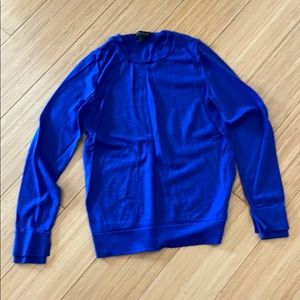 Banana republic blue wool sweater